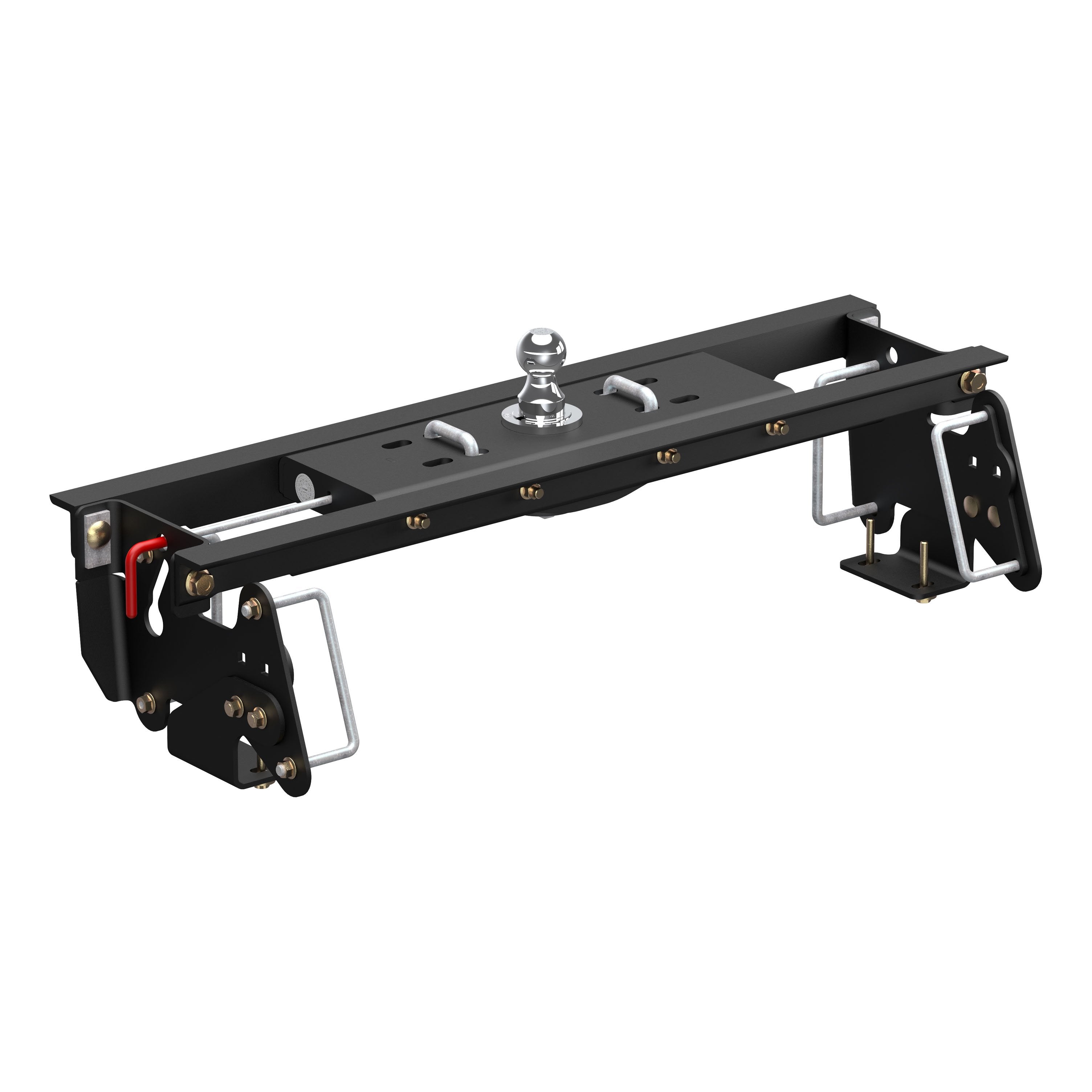 Double Lock EZr Gooseneck Hitch Kit with Brackets, Dodge, Ram 2500, 3500 - Récréashop