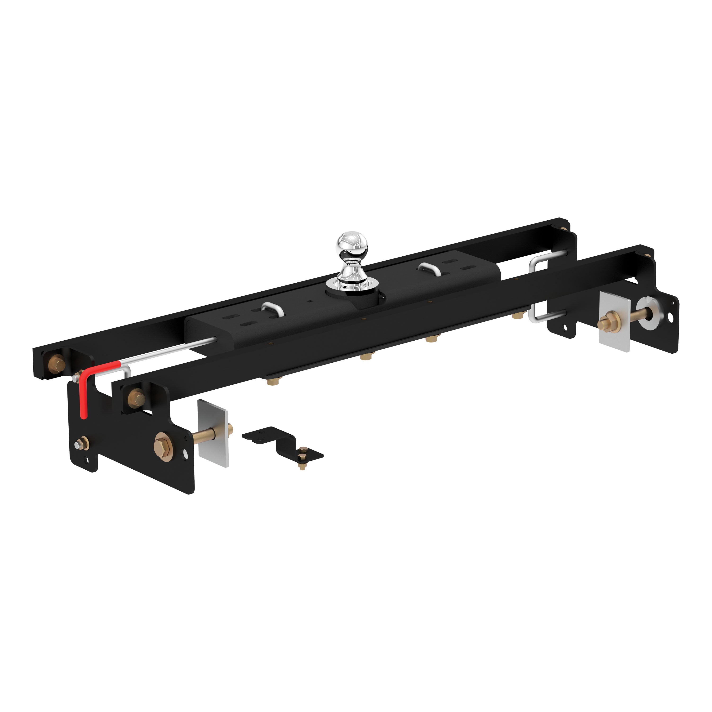 Double Lock Gooseneck Hitch Kit with Brackets, Silverado, Sierra 1500 - Récréashop