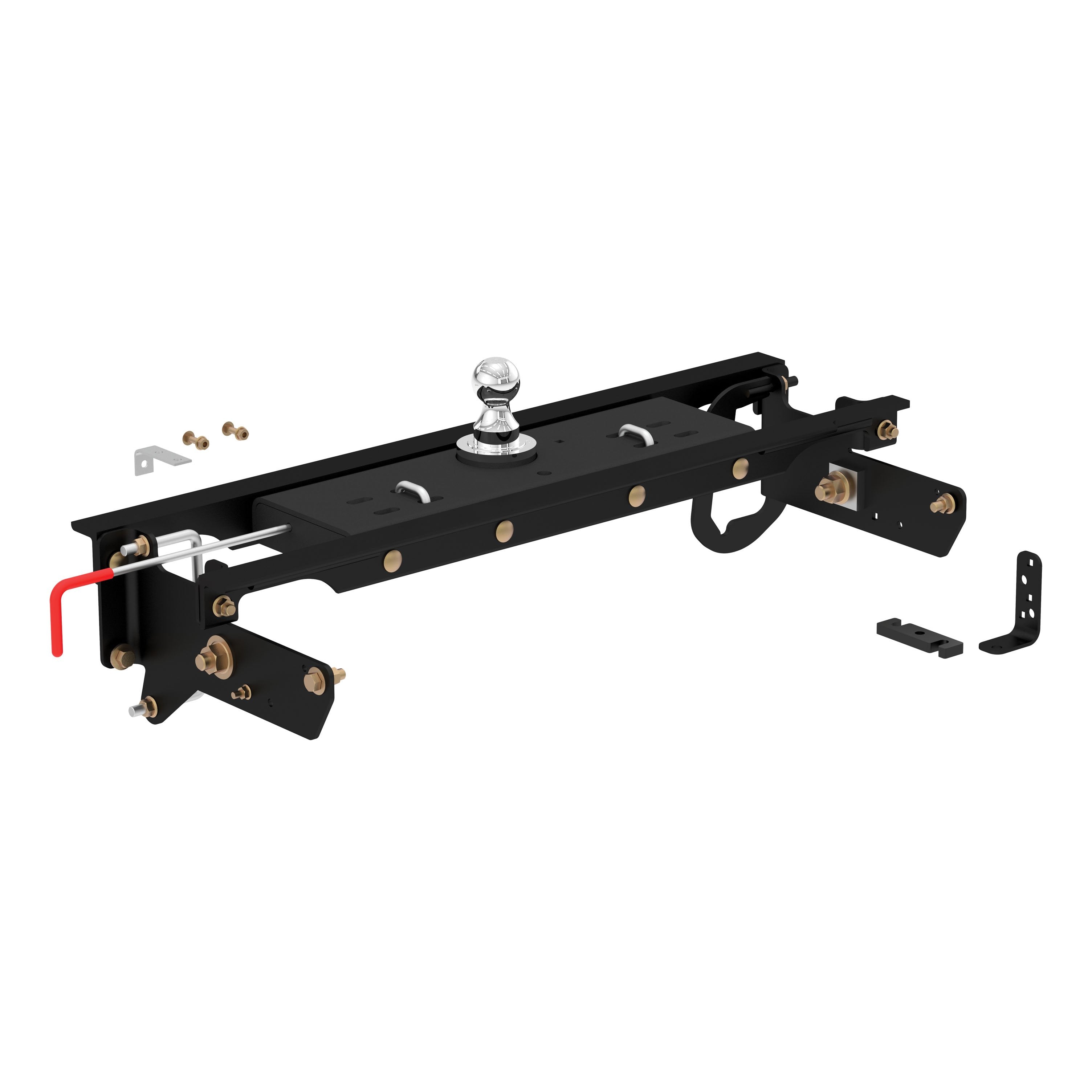 Double Lock Gooseneck Hitch Kit with Brackets, Ford F-250, F-350, F-450 - Récréashop