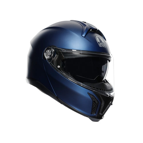 AGV Casque modulaire Tourmodular Solid Bleu galassia mat - RecreaShop