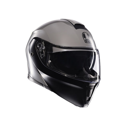 AGV Casque modulaire Streetmodular Resia Gris mat, Noir, Jaune fluorescent - RecreaShop