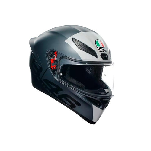 AGV Casque intégral K1 S Limit 46 - Été Gris, Argent - RecreaShop