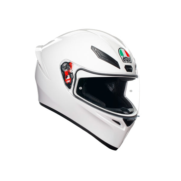 AGV Casque intégral K1 S Couleur unie - Été Blanc - RecreaShop