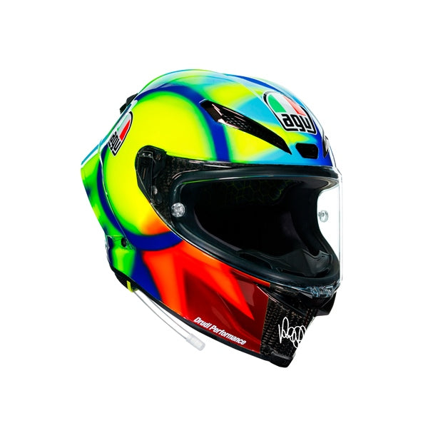 AGV Casque intégral Pista GP RR Soleluna 2021 - Été Jaune, Rouge, Noir, Bleu - RecreaShop