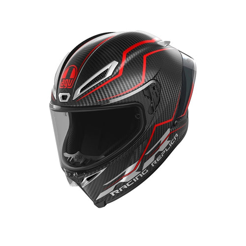 AGV Casque intégral Pista GP RR Performante - Été Carbone, Rouge - RecreaShop