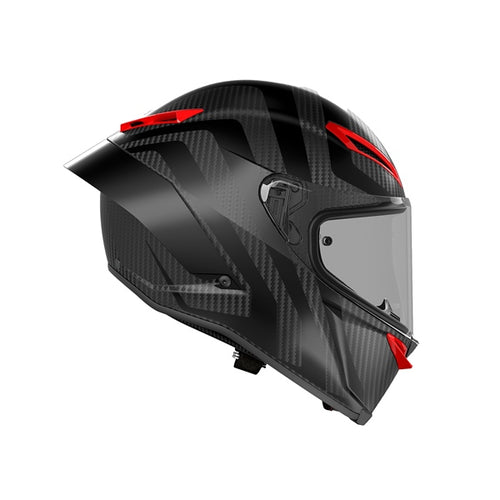 AGV Casque intégral Pista GP RR Intrepido - Été Carbone mat, Noir, Rouge - RecreaShop