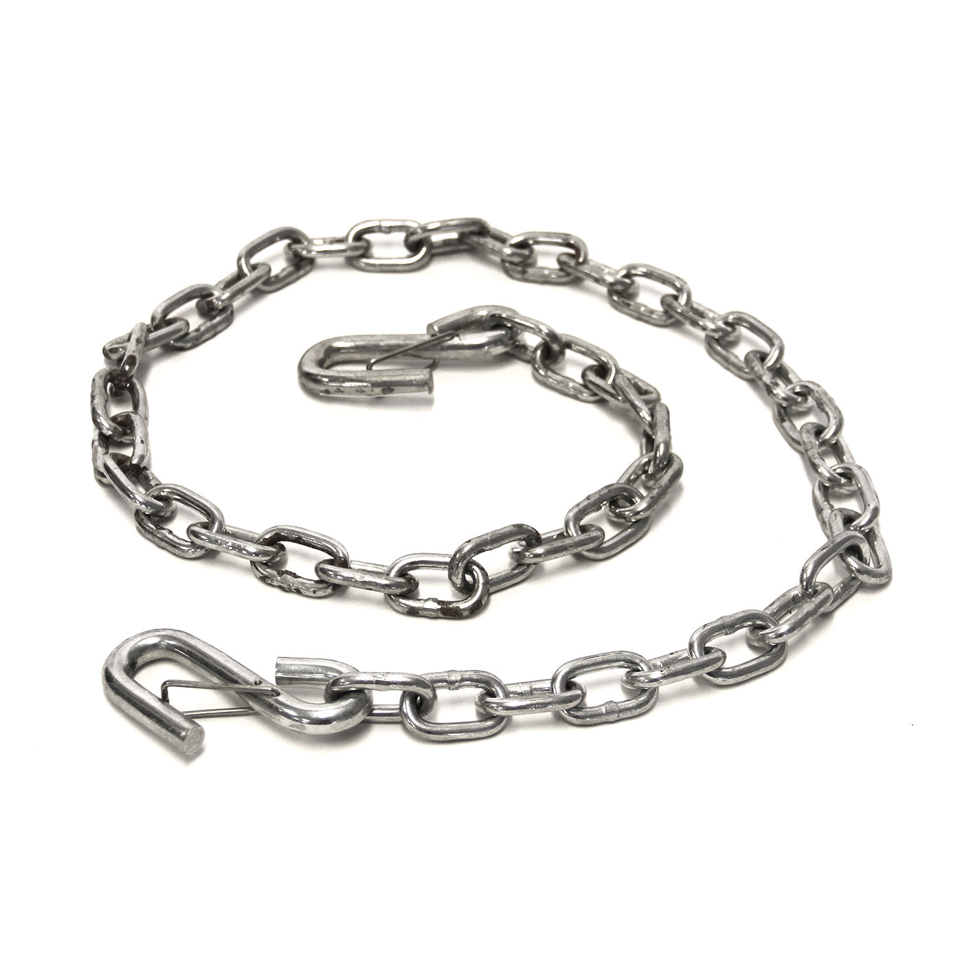 Chaîne de sécurité 3/16" x 48" 2 crochets à loquet 3,2K RAM - RecreaShop