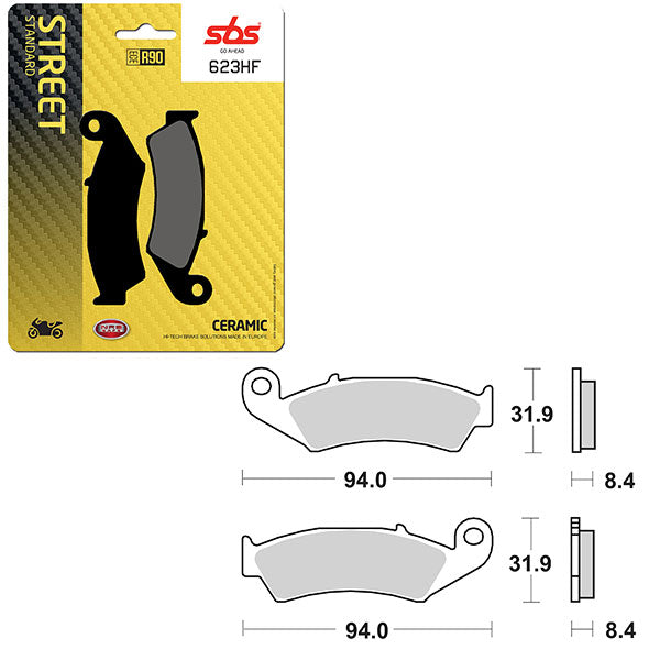SBS ATV/UTV CERAMIC BRAKE PAD (6190623100)