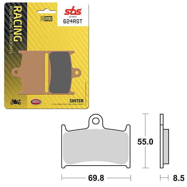SBS ROAD RACING & TRACKDAYS SINTER BRAKE PAD (6470624100)