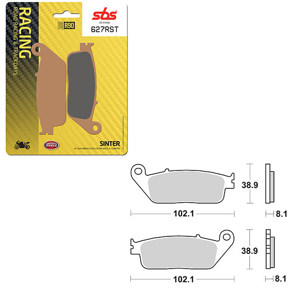 SBS ROAD RACING & TRACKDAYS SINTER BRAKE PAD (6470627100)