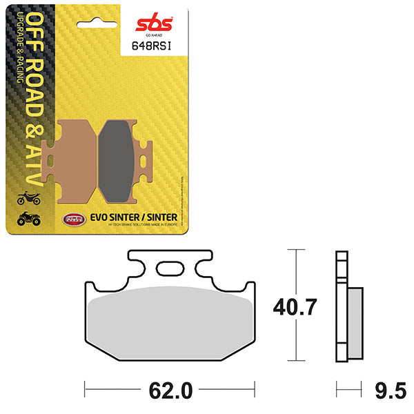 SBS EVO SINTER BRAKE PAD (6280648100)