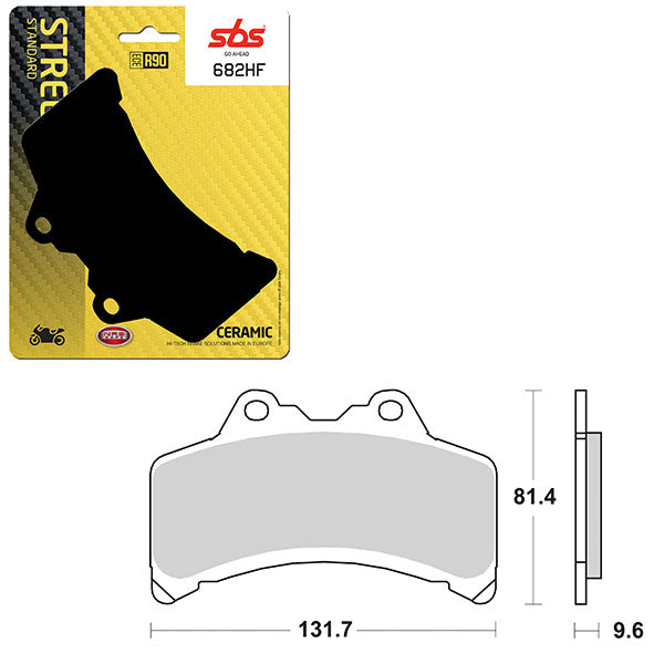 SBS ATV/UTV CERAMIC BRAKE PAD (6190682100)