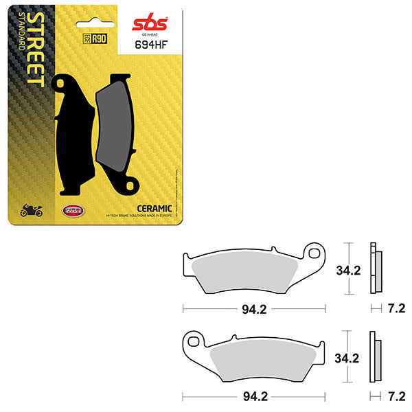 SBS ATV/UTV CERAMIC BRAKE PAD (6190694100)