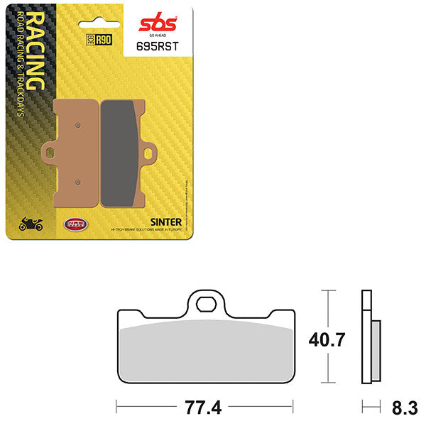 SBS ROAD RACING & TRACKDAYS SINTER BRAKE PAD (6470695100)