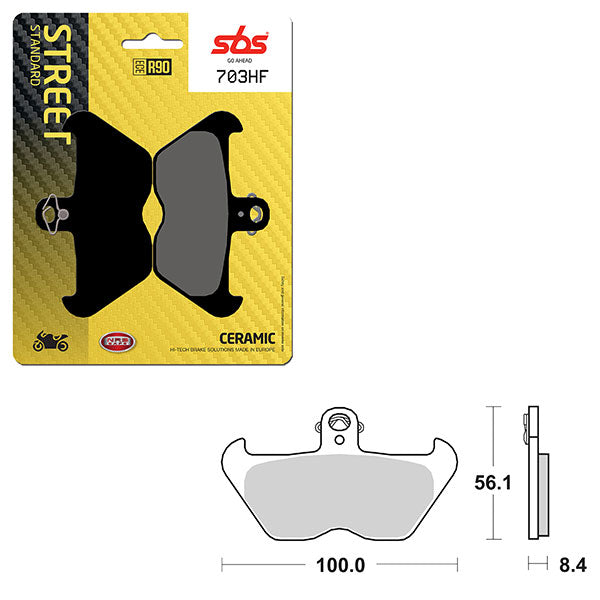 SBS ATV/UTV CERAMIC BRAKE PAD (6190703100)