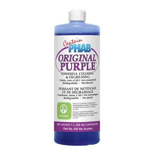 Captain Phab Nettoyant concentré mauve 1 L / 0.26 G - RecreaShop