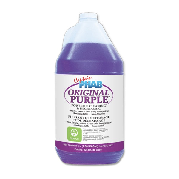 Captain Phab Nettoyant concentré mauve 4 L / 1.05 G - RecreaShop