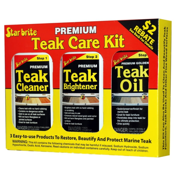 Star brite Ensemble d’entretien pour teck - RecreaShop