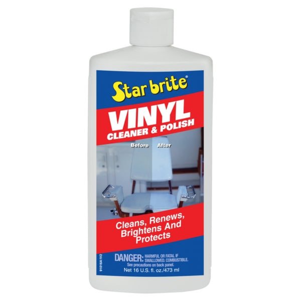 Star brite Nettoyant et produit à polir le vinyle 16 oz - RecreaShop