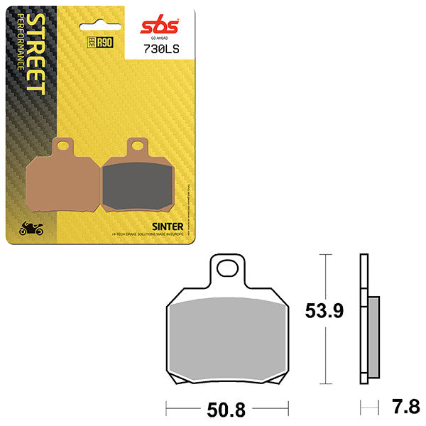 SBS PERFORMANCE LS SINTER BRAKE PAD (6260730100)