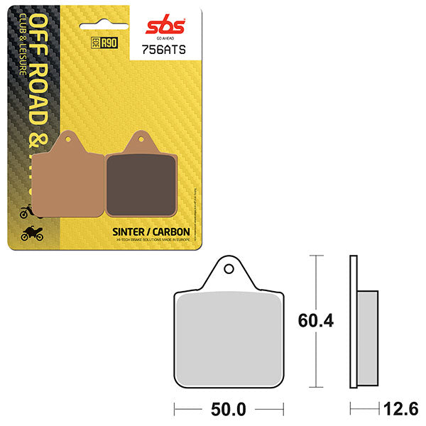 SBS SINTER BRAKE PAD (6460756100)