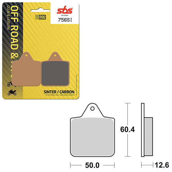 SBS ATV/UTV SINTER BRAKE PAD (6240756100)