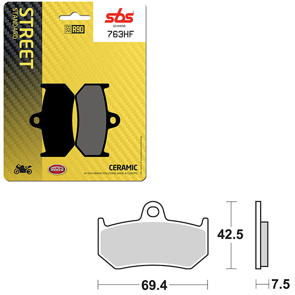 SBS ATV/UTV CERAMIC BRAKE PAD (6190763100)
