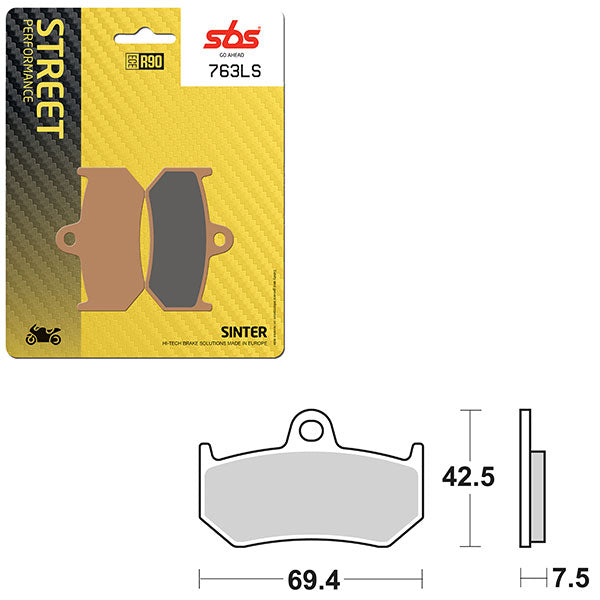 SBS PERFORMANCE LS SINTER BRAKE PAD (6260763100)