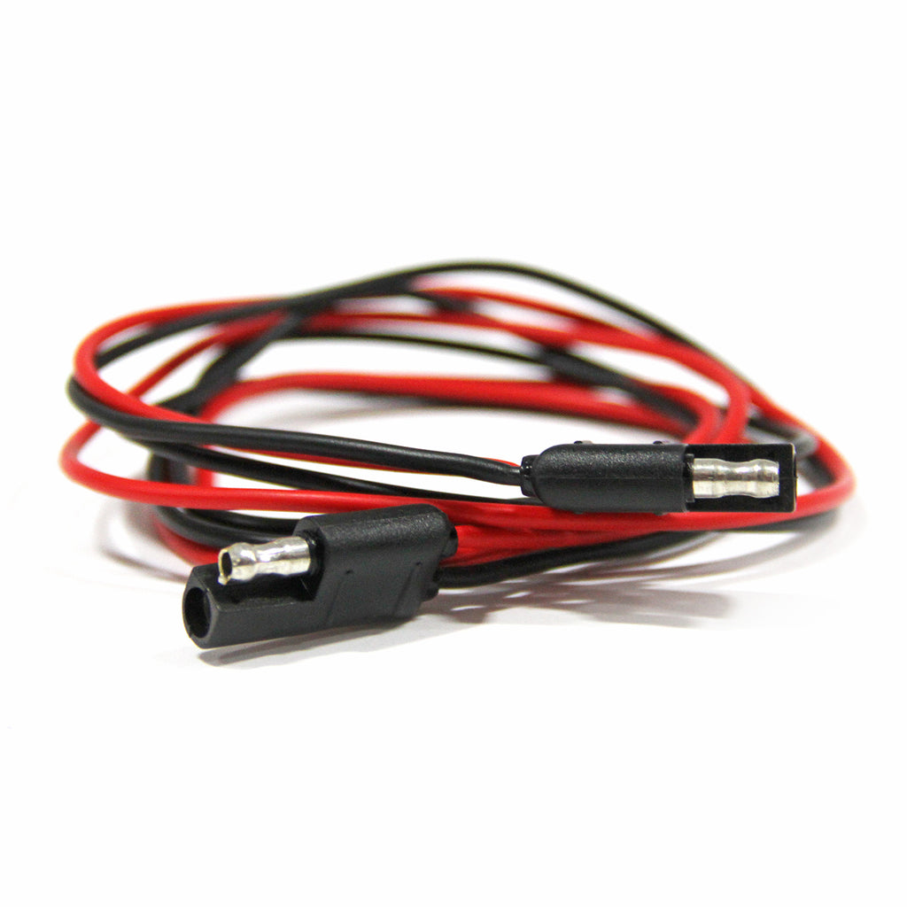 Connecteur plat 2 brins 16 GA et fil 44" TECHSPAN - RecreaShop