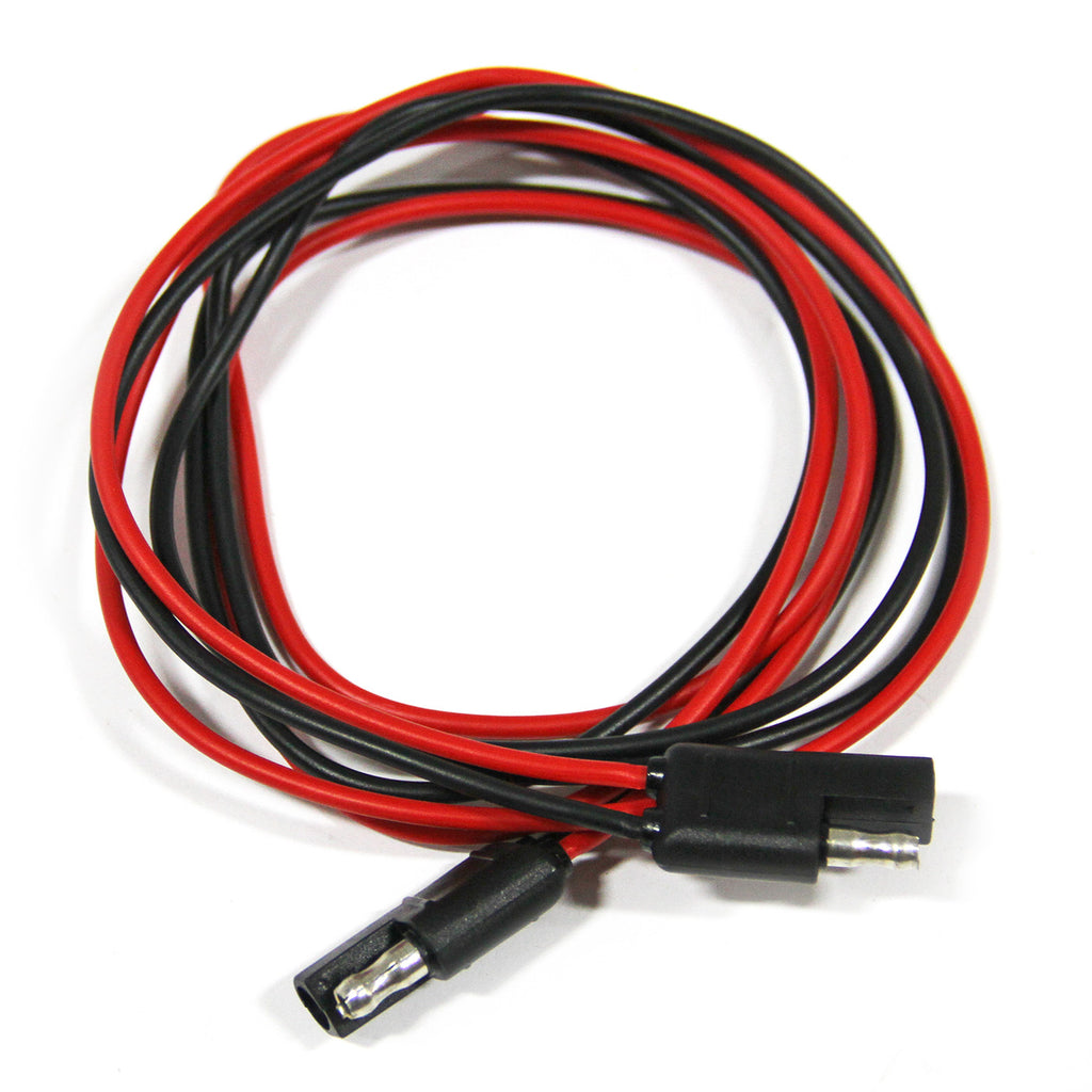 Connecteur plat 2 brins 16 GA et fil 44" TECHSPAN - RecreaShop