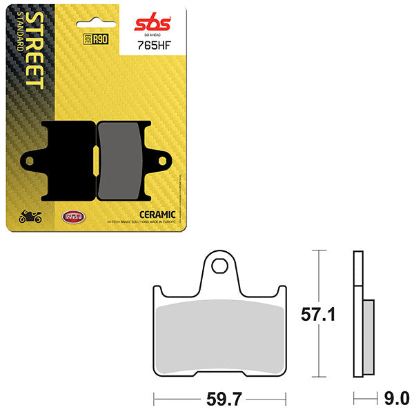 SBS ATV/UTV CERAMIC BRAKE PAD (6190765100)