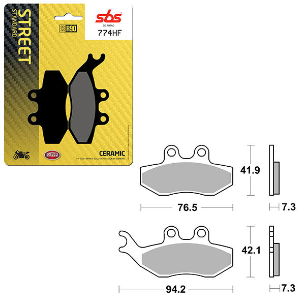 SBS ATV/UTV CERAMIC BRAKE PAD (6190774100)