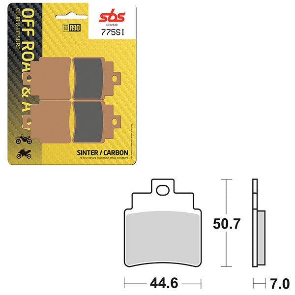 SBS ATV/UTV SINTER BRAKE PAD (6240775100)