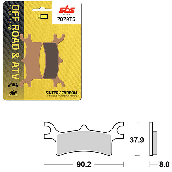 SBS SINTER BRAKE PAD (6460787100)