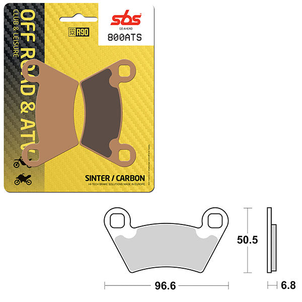 SBS SINTER BRAKE PAD (6460800100)