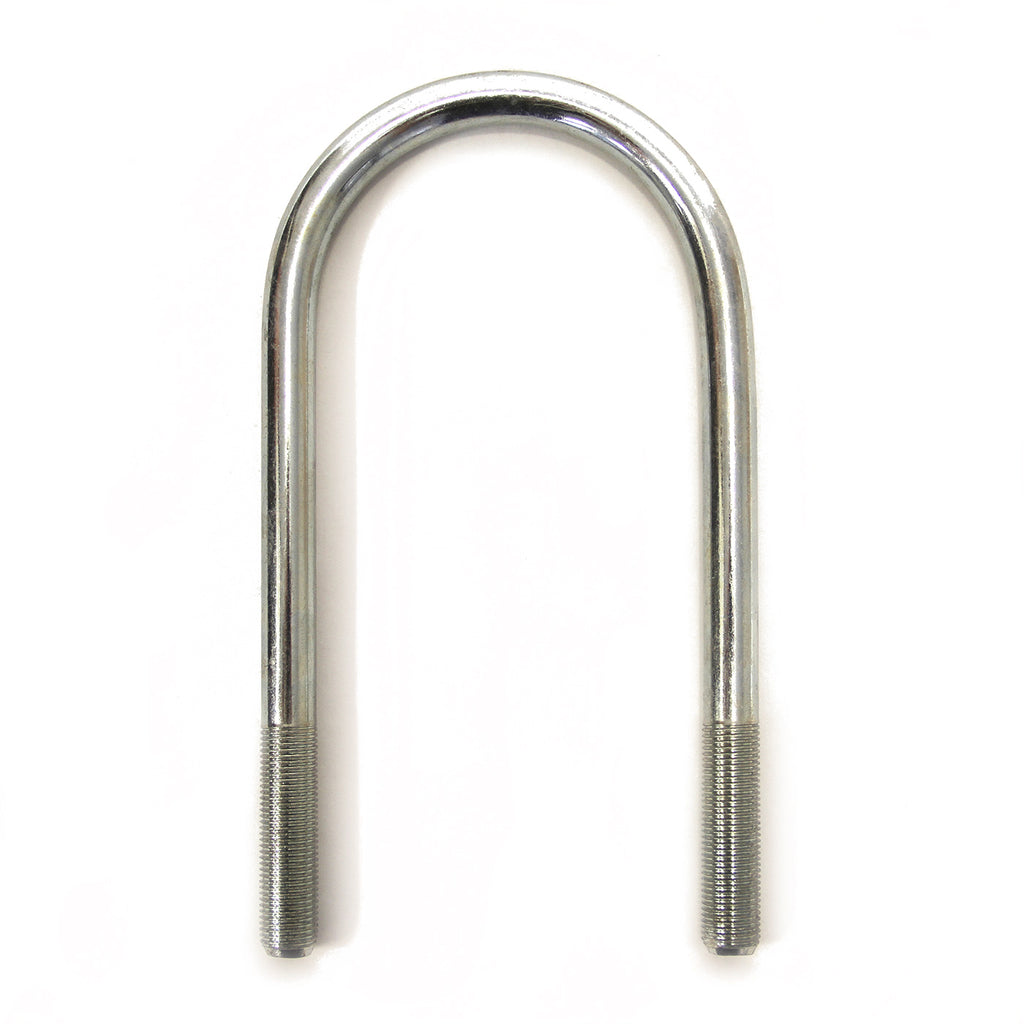 Boulon en U 3 1/2" x 8" rond tige 9/16" - RecreaShop