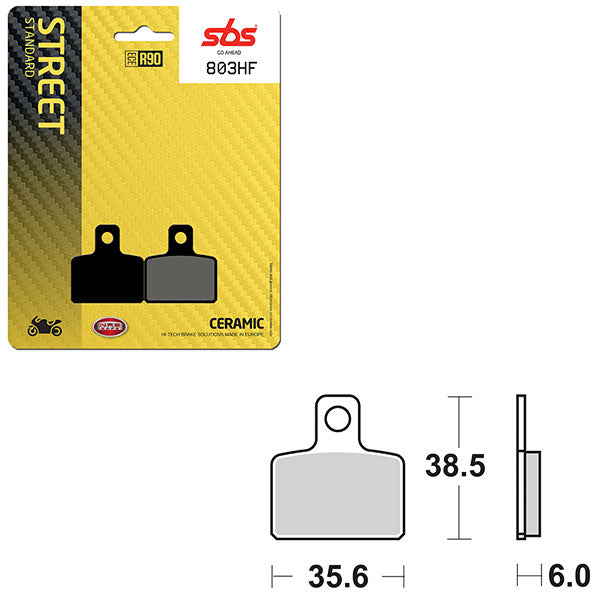 SBS ATV/UTV CERAMIC BRAKE PAD (6190803100)