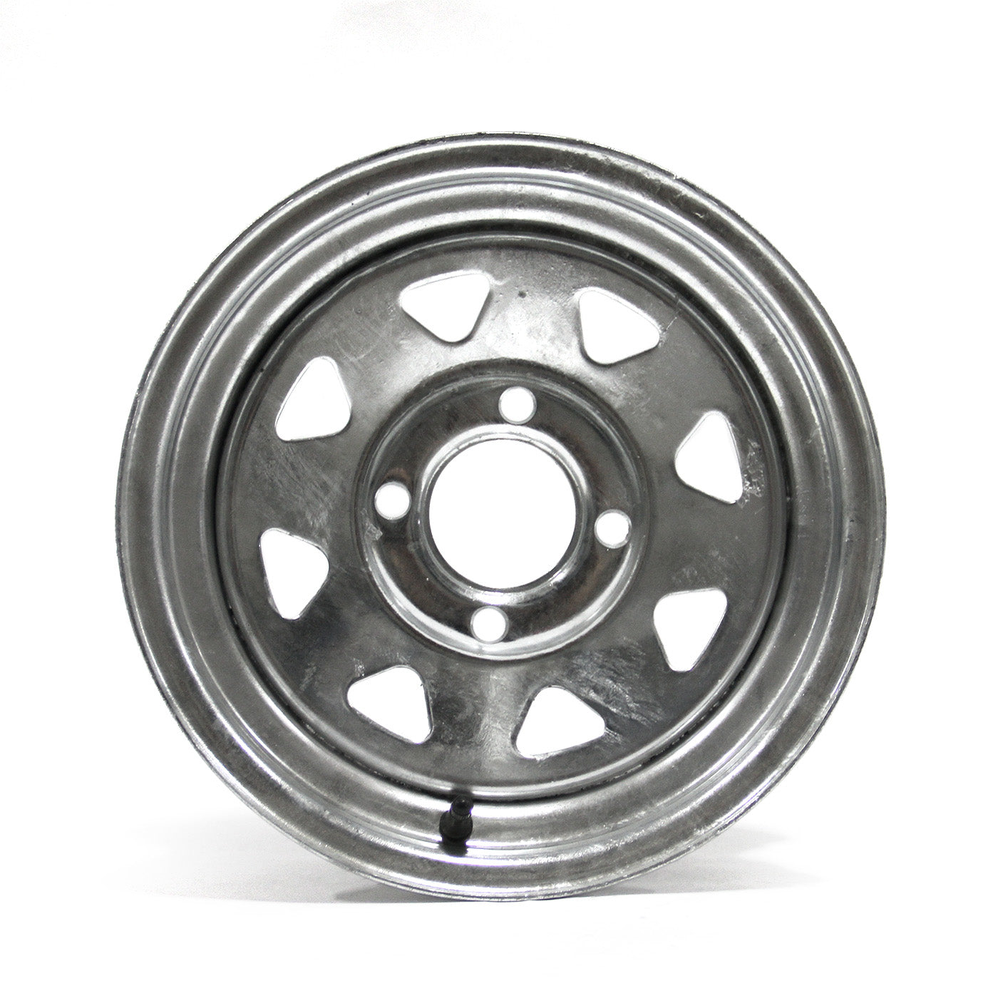 Jante 12" x 4" 4 trous 1100 lbs galvanisée - RecreaShop