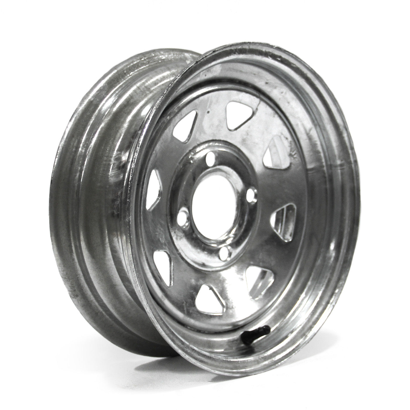 Jante 12" x 4" 4 trous 1100 lbs galvanisée - RecreaShop