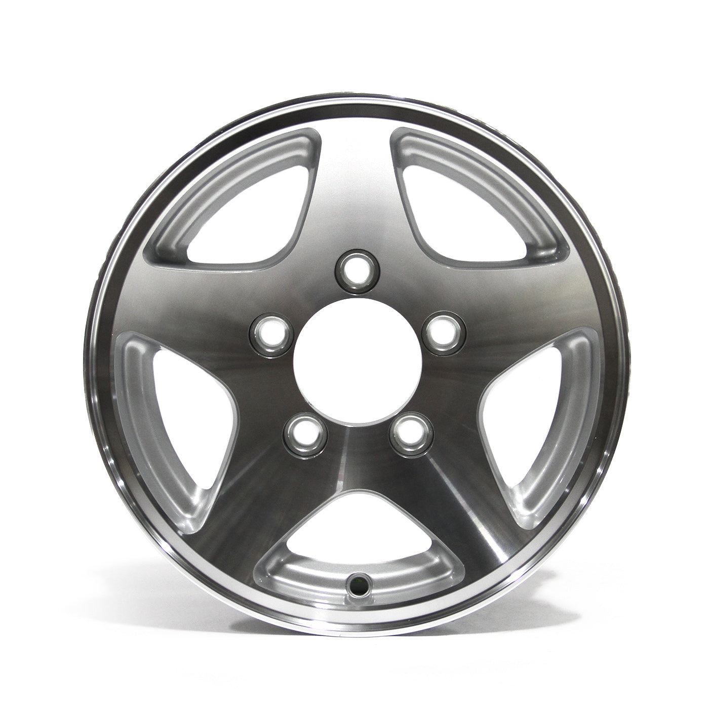 Jante 12" x 4" 5 trous 1520 lbs aluminium Five Star - RecreaShop