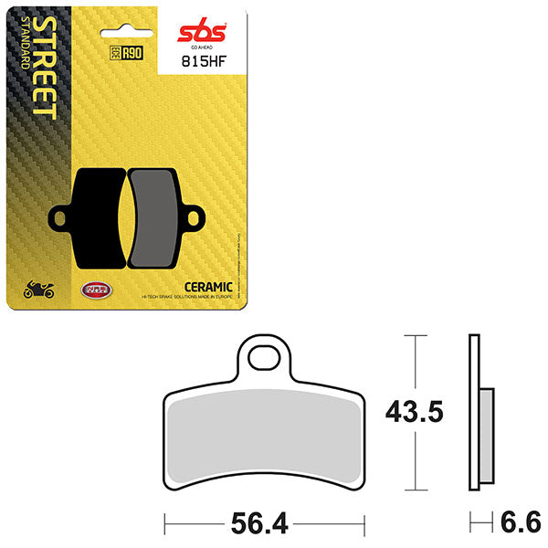 SBS ATV/UTV CERAMIC BRAKE PAD (6190815100)