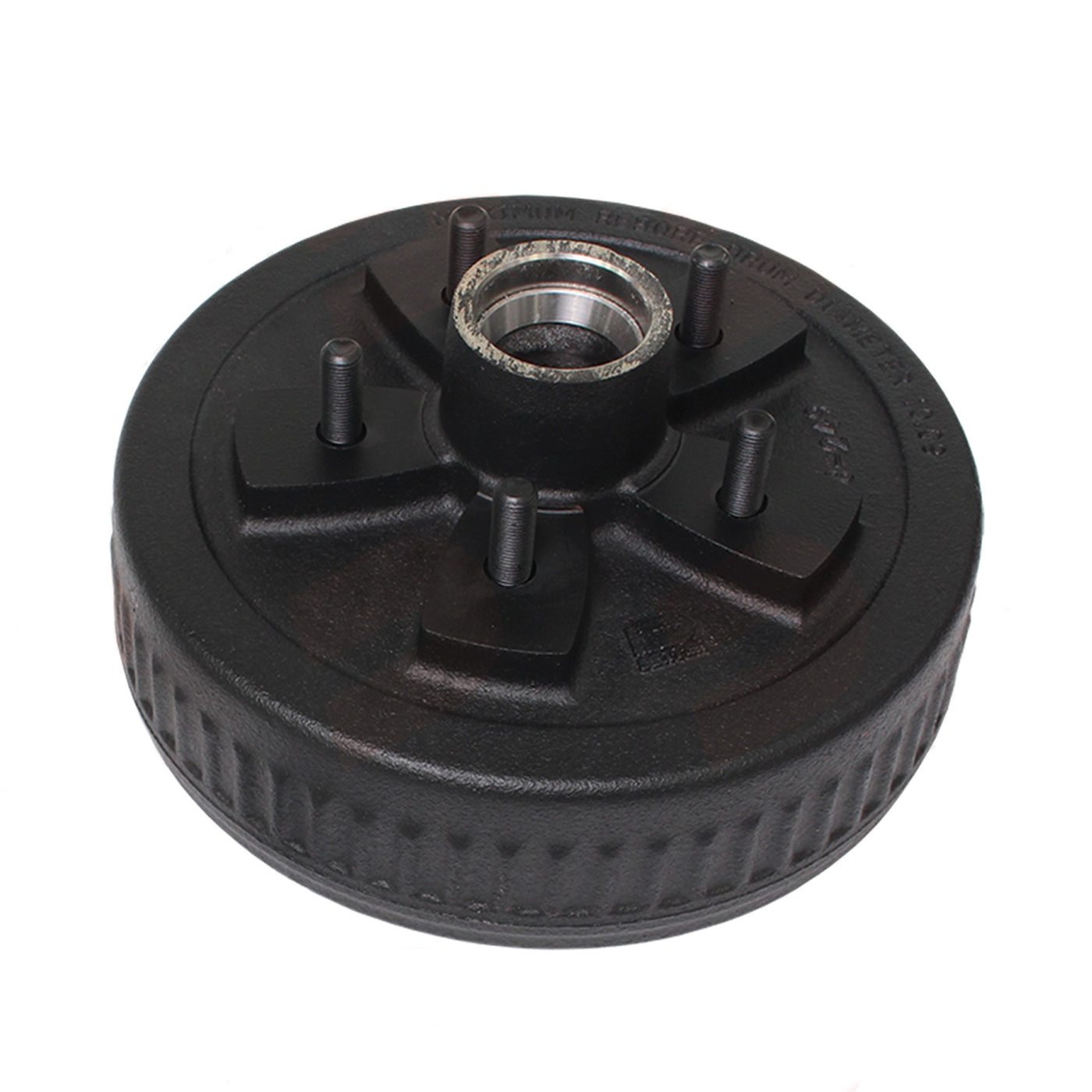 Tambour 10" x 2 1/4" 5 goujons 1/2" B.C. 5" 3,5K à graisse seul DEXTER - RecreaShop