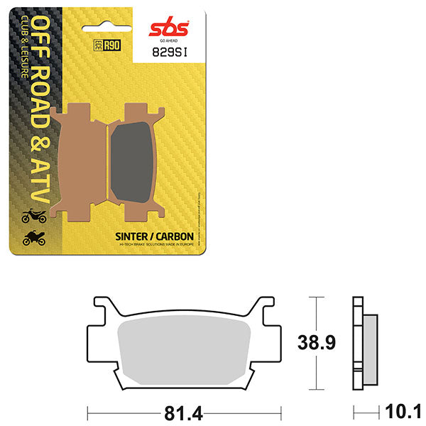 SBS ATV/UTV SINTER BRAKE PAD (6240829100)