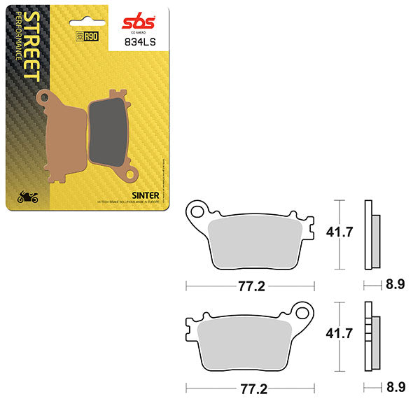 SBS PERFORMANCE LS SINTER BRAKE PAD (6260834100)
