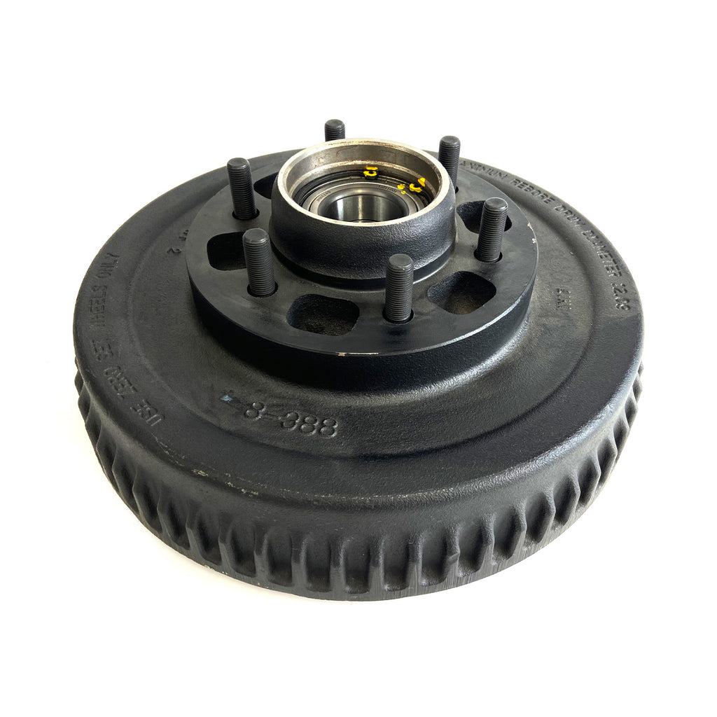 Tambour 12" x 2" 6 goujons 1/2" B.C. 5,5" 5,2K-7K Nev-R-Lube 42mm seul DEXTER - RecreaShop