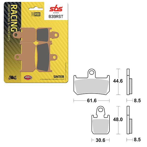 SBS ROAD RACING & TRACKDAYS SINTER BRAKE PAD (6470839100)