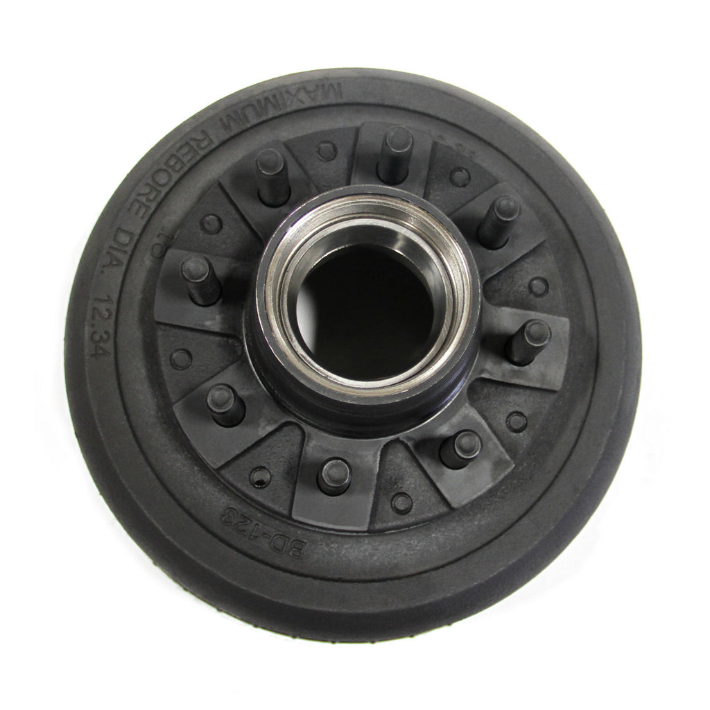 Tambour/moyeu 12 1/4" x 3 3/8" 8 goujons 5/8" B.C. 6,5" 9K-10K GD seul FRAMECO - RecreaShop