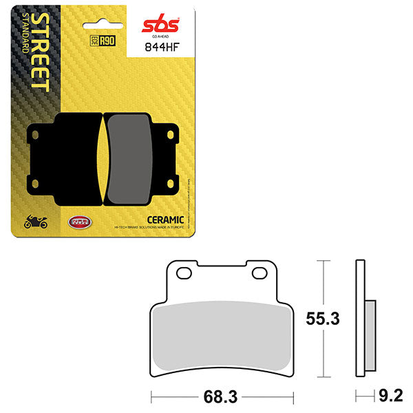 SBS ATV/UTV CERAMIC BRAKE PAD (6190844100)