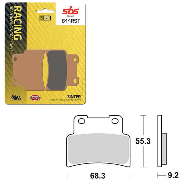 SBS ROAD RACING & TRACKDAYS SINTER BRAKE PAD (6470844100)