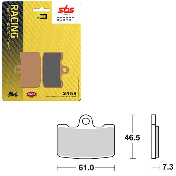SBS ROAD RACING & TRACKDAYS SINTER BRAKE PAD (6470856100)